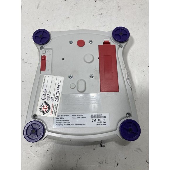 Ohaus SJX1502N/E Legal Trade Scale Gold 1500 gram x 0.01 gram NTEP 0.1 gram - Picture 5 of 6